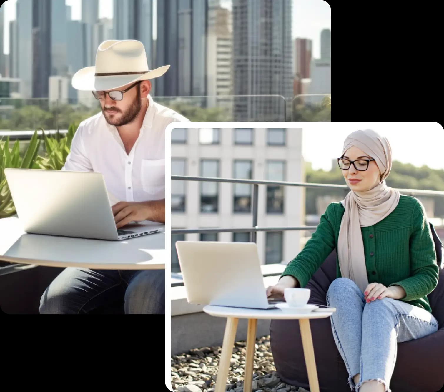 Trusted freelancers illustration