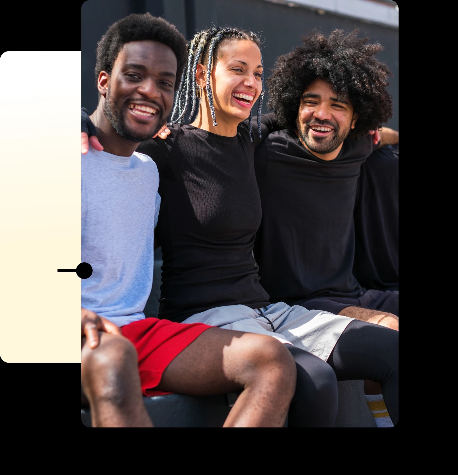 Team of diverse freelancers
